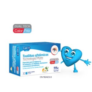 Care+ Toallitas oftálmicas Tecnología Plata