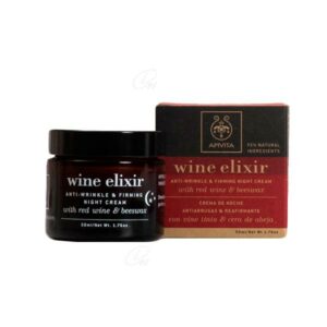 Apivita Wine Elixir Crema De Noche Antiarrugas Reafirmante 50 Ml