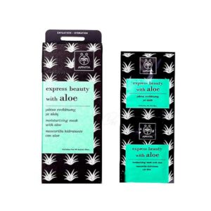 Apivita Express Beauty Mascarilla Hidratante Aloe 2 X 8 Ml
