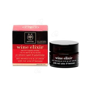 Apivita Wine Elixir Contorno Ojos Y Labios Antiarrugas 50 Ml