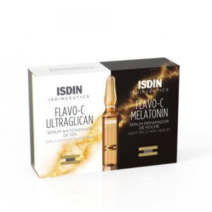 Isdinceutics Flavo-c Ultraglican + Isdinceutics Flavo-c Melatonin Pack 10 U X 2 Ml + 10 U X 2 Ml